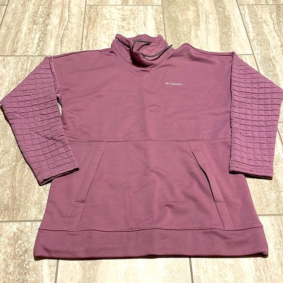Columbia Women’s Sunday Summit Oversized Funnel Sweatshirt Size Small - Picture 1 of 9